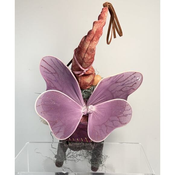 Fairy Elf Pixie Christmas Doll Figuine Bendable Shelf Sitter 13" Mark Roberts? - Picture 6 of 7